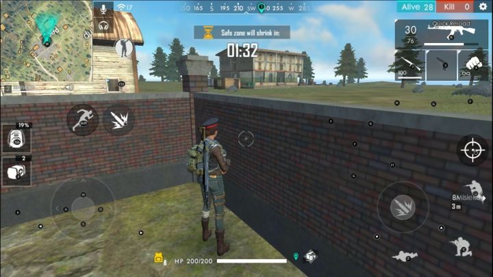 Before you start running to a new building, check if there are any enemies in the area. - How to surprise your enemy in Garena Free Fire? - FAQ - Garena Free Fire Guide