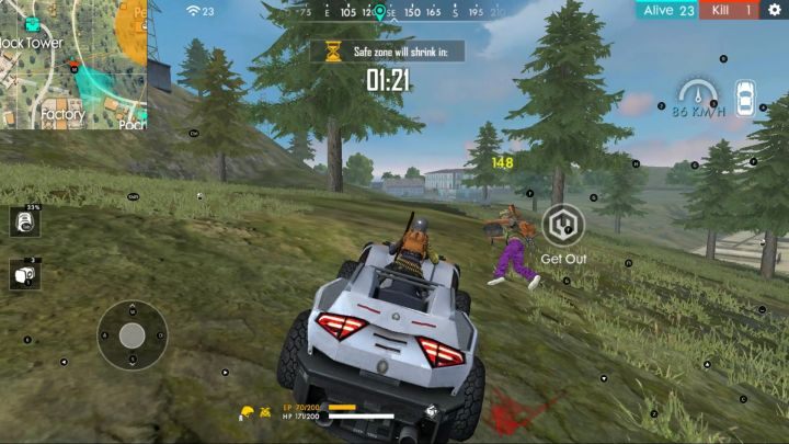 Vehicles make it more pleasant to move around the map, they are also a deadly weapon - although a collision does not always end in the instant death of the victim. - How to survive contact with an enemy vehicle in Garena Free Fire? - FAQ - Garena Free Fire Guide
