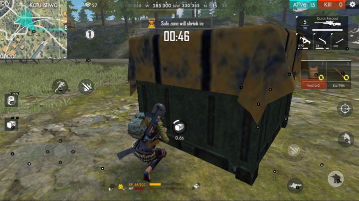 The basic (and at the same time the only one available at this very moment) item that can restore your health points is a Medkit - How to heal your character in Garena Free Fire? - Battlefield - Garena Free Fire Guide