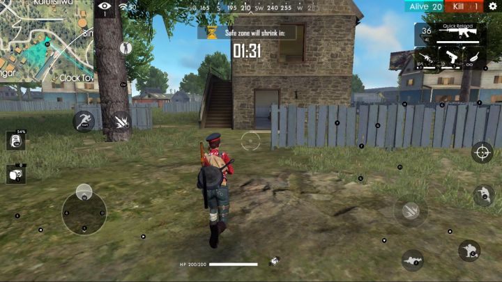 If you have such an option, it is advisable to explore the multi-storey buildings first. - Exploring buildings and obtaining items in Garena Free Fire? - The course of the match - Garena Free Fire Guide