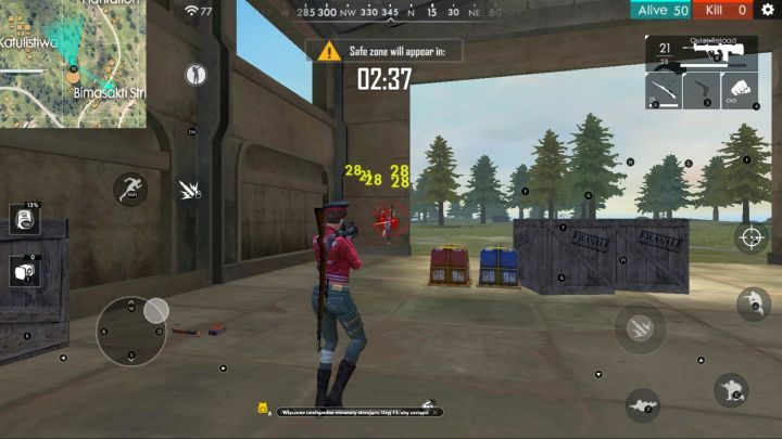 A good start will allow you to gain an advantage over other players. - How to make it to the matchs finale in Garena Free Fire? - The course of the match - Garena Free Fire Guide