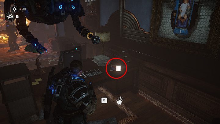 Another collectible is on the table - New Ephyran: release on the occasion of the 20 - Act 1 Chapter 3 - This is War | Gears 5 Walkthrough - Act I - Gears 5 Guide