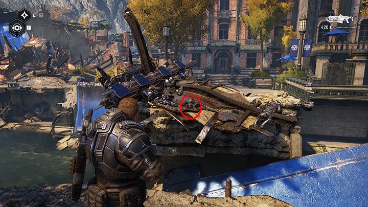 First of all, go to the right - Act 1 Chapter 3 - This is War | Gears 5 Walkthrough - Act I - Gears 5 Guide