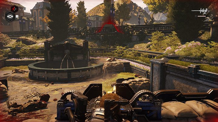 Your next task is to protect the area from hordes of enemies - Act 1 Chapter 3 - This is War | Gears 5 Walkthrough - Act I - Gears 5 Guide