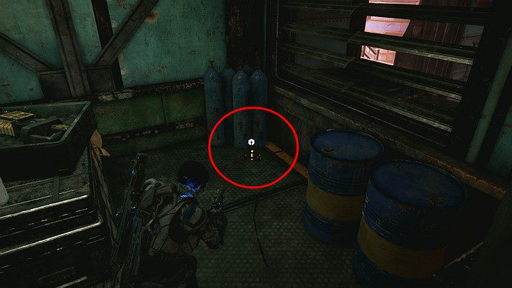 Go to towards the gate and enter the armory, which was previously unavailable - Act 2 Chapter 1 - Recruitment | Gears 5 Walkthrough - Act II - Gears 5 Guide