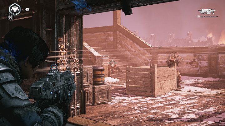 First, go right - to the infirmary - Act 2 Chapter 1 - Recruitment | Gears 5 Walkthrough - Act II - Gears 5 Guide