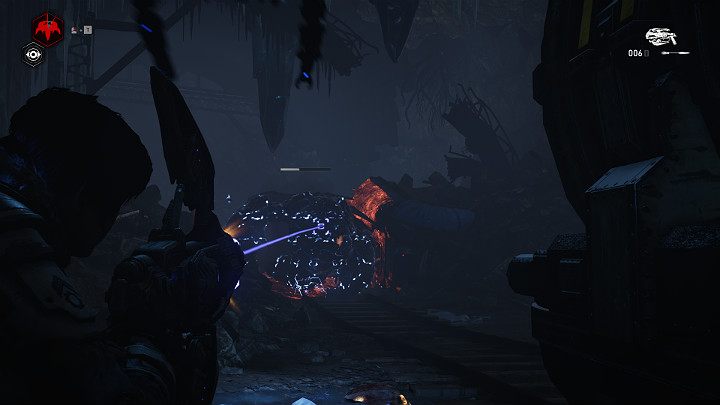 Try to keep the enemy at a distance - Act 2 Chapter 2 - Into the Wild | Gears 5 Walkthrough - Act II - Gears 5 Guide