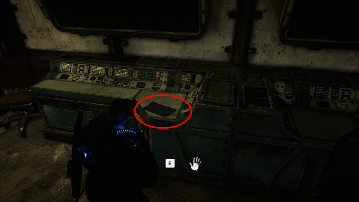 This collectible is near the room where you have to let Dave get in the ventilation shaft to open the door - Act 1 Chapter 1 - Shot in the Dark | Gears 5 Collectibles - Act I - Gears 5 Guide