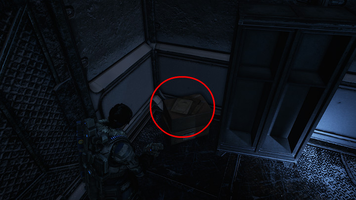 When you reach the substation of the West Communication Tower, enter the building and search the room - Act 2 Chapter 4 - The Source of It All | Gears 5 Collectibles - Act II - Gears 5 Guide