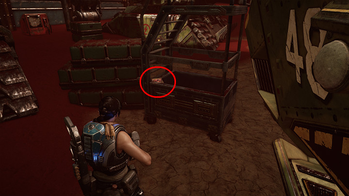 Go to hangar number 4 - Act 3 Chapter 1 - Fighting Chance | Gears 5 Collectibles - Act III - Gears 5 Guide