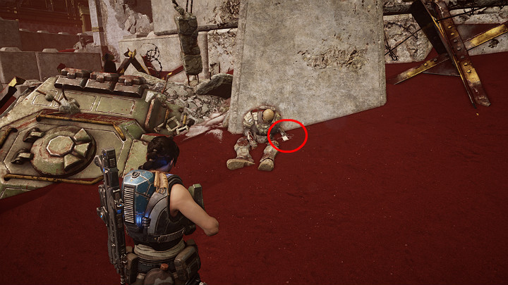 The next collectible is near the rocket hangar - Act 3 Chapter 3 - Some Assembly Required | Gears 5 Collectibles - Act III - Gears 5 Guide