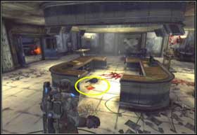 Thanks to splitting up, in the big room you will attack the Locust from two sides - Tip of the Spear - Desperation - Tip of the Spear - Gears of War 2 - Game Guide and Walkthrough