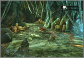 Take the ladder up, where you will be attacked by some Tickers - Denizens - Indigenous Creatures - Denizens - Gears of War 2 - Game Guide and Walkthrough