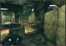 The flamethrower will prove useful once again, when you will have to cross a little courtyard - Gathering Storm - Origins - Gathering Storm - Gears of War 2 - Game Guide and Walkthrough