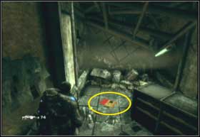 In the operating room, on the right side you will find a short corridor and a door, and inside the New Hope Medical File: Ruth - Gathering Storm - Origins - Gathering Storm - Gears of War 2 - Game Guide and Walkthrough