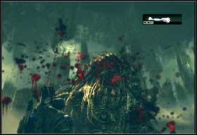 Then equip the grenades and throw them at the inner jaw - Gathering Storm - Brakish Waters - Gathering Storm - Gears of War 2 - Game Guide and Walkthrough