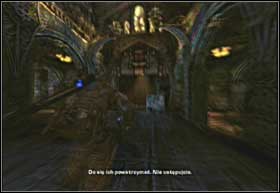 In the room in which wooden doors will start to close as soon as you enter there is a hidden item - Hive - Hornets Nest - Hive - Gears of War 2 - Game Guide and Walkthrough