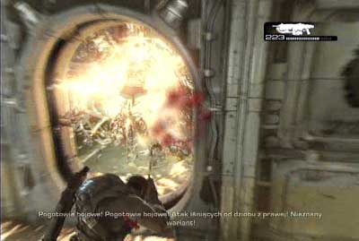 Continue walking along corridor - Chapter 1 - Anchored - Act I - Gears of War 3 - Game Guide and Walkthrough