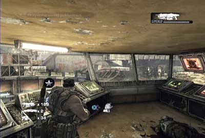 In certain moment you'll get to the helicopter which can't land - Chapter 1 - Anchored - Act I - Gears of War 3 - Game Guide and Walkthrough
