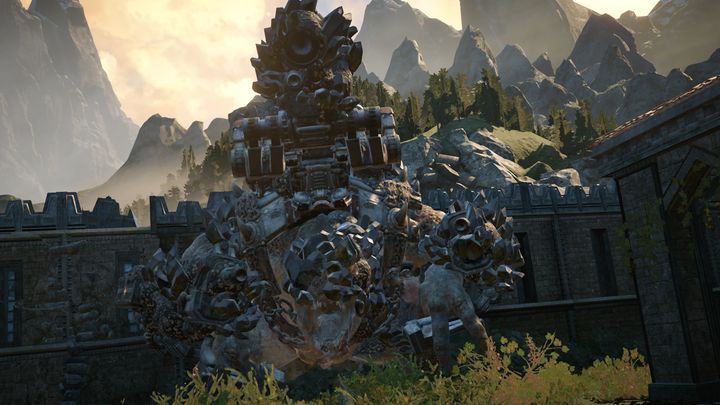 Fighting the Swarmak mainly revolves around avoiding its attacks. - Act 5:3 - Gate Crashers | Walkthrough - Walkthrough - Gears of War 4 Game Guide