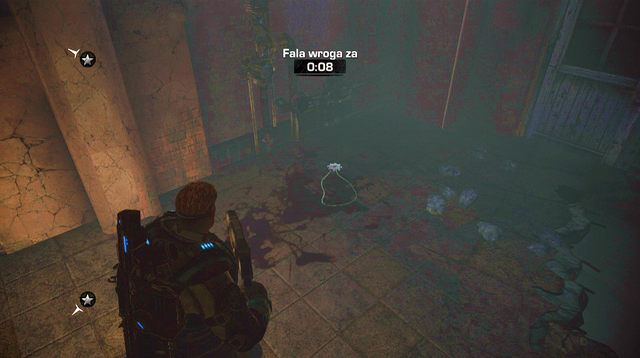 In the Overlook section - Downtown Halvo Bay - COG tags - Gears of War: Judgment - Game Guide and Walkthrough