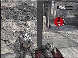 Get into the empty fountain and take a position - Act I: Fish in the Barrel/Fork in... - Walkthrough - Gears of War (PC) - Game Guide and Walkthrough