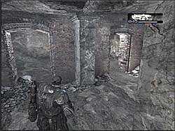 You'll find yourself in a big hall and under Troika fire - Act I: Fish in the Barrel/Fork in... - Walkthrough - Gears of War (PC) - Game Guide and Walkthrough