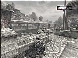 Stairs are never a good place to attack - Act IV: Close to Home/Imaginary Place - Walkthrough - Gears of War (PC) - Game Guide and Walkthrough