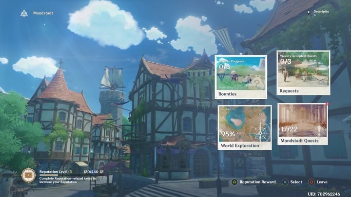 There are four ways to earn reputation points - Genshin Impact: Reputation - how to obtain it? - FAQ - Genshin Impact Guide