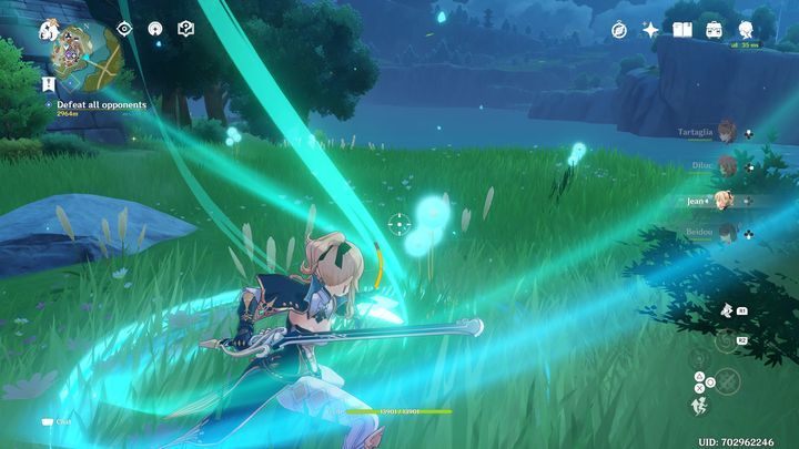 Similarly to the build that focuses on damage dealt, the best weapon option here will be Primordial Jade Cutter, a five-star sword - Genshin Impact: Jean (Anemo) - best builds - Anemo - Genshin Impact Guide