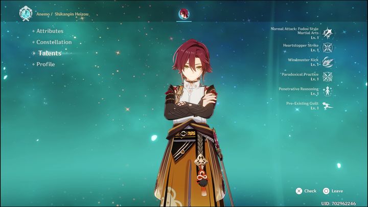 Heizou's first weapon of choice is a 5-star Catalyst - Skyward Atlas - Genshin Impact: Shikanoin Heizou best builds (Anemo) - Anemo - Genshin Impact Guide