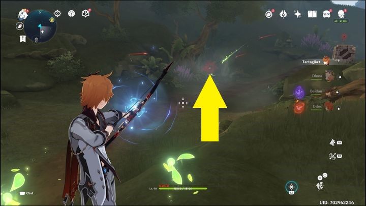 Next you should choose a character who fights with a bow, such as Childe or Diona - Genshin Impact: Withering Zone - Sumeru - Basics - Genshin Impact Guide