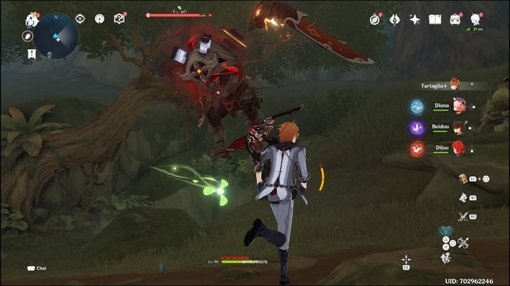 If it hit the flower when you were very close, there will be explosion after a short while - Genshin Impact: Withering Zone - Sumeru - Basics - Genshin Impact Guide