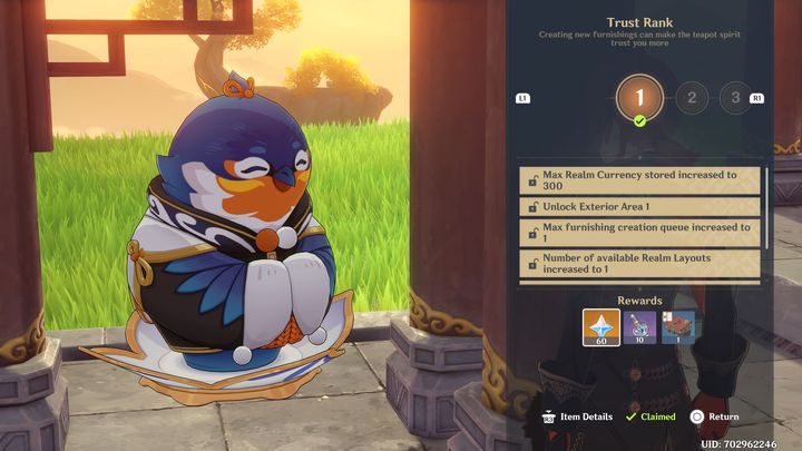 Tubby is a ghost NPC who will tell you more about this place - Genshin Impact: House System - what is it? - FAQ - Genshin Impact Guide