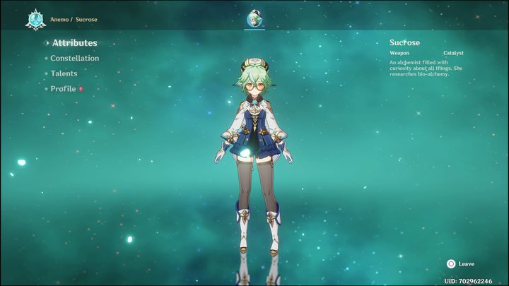As for her main weapons, Sucrose can choose among three weapons, two of which are F2P friendly - Genshin Impact: Sucrose (Anemo) - best builds - Anemo - Genshin Impact Guide