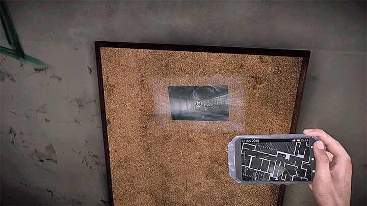 Interact with the picture and start a new memory - Further exploration of building B | Black | Walkthrough - Black - Get Even Game Guide