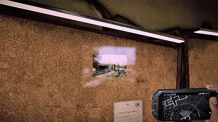 Reach a new picture in the hospital to be moved near the warehouse - Learn about the victims identity | Black | Walkthrough - Black - Get Even Game Guide