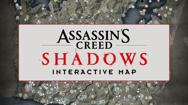JapanAssassin's Creed: Shadows Interactive Map