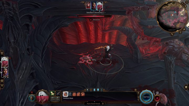 You should try to get rid of one of the devourers as quickly as possible, so focus your attacks on a single enemy - Baldurs Gate 3: Removing the Parasite walkthrough - Baldurs Gate 3: Act 1 - Baldurs Gate 3 Guide, Walkthrough