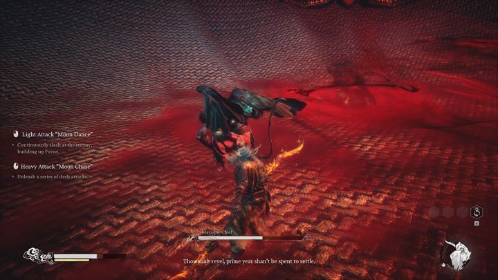 When you deplete the boss's entire health bar, he will absorb you into his gourd - Black Myth Wukong: How to defeat boss Yellowbrow? - Chapter 3 - Black Myth Wukong Guide