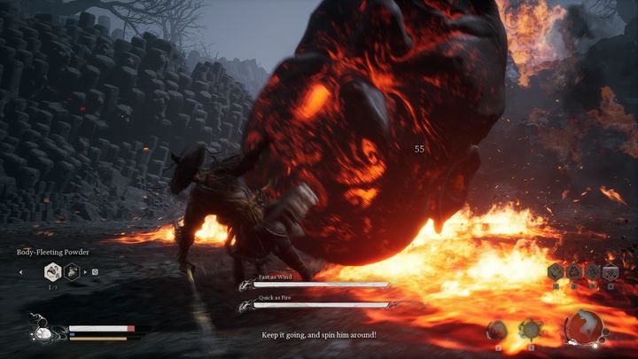 Fighting two opponents is usually not the easiest thing - Black Myth Wukong: How to defeat the Quick as Fire and Fast as Wind bosses? - Chapter 5 - Black Myth Wukong Guide
