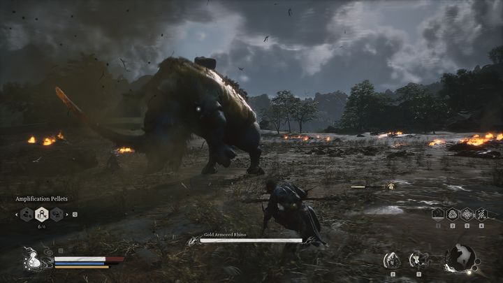 1 - Black Myth Wukong: How to defeat the Gold Armored Rhino boss? - Chapter 6 - Black Myth Wukong Guide