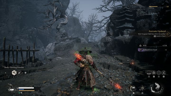 For defeating the Brown-Iron Cart you will receive - Black Myth Wukong: How to defeat the Five Element Carts boss? - Chapter 5 - Black Myth Wukong Guide