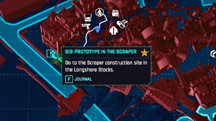 1 - Cyberpunk Phantom Liberty: Gig: Prototype in the Scraper - walkthrough - Cyberpunk Phantom Liberty: Gigs - Cyberpunk 2077 Guide