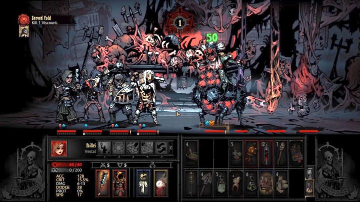 Darkest dungeon виконт карта подземелья