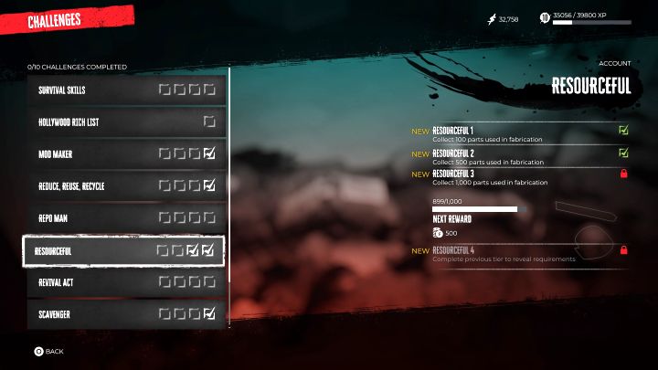 How to unlock: Complete the first tier of every Survivor Challenge - Dead Island 2: All Trophies, Achievements, trophy guide - Appendix - Dead Island 2 Guide
