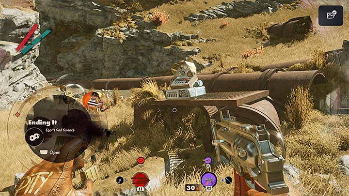 This option requires prior preparation, which we discussed in detail on the Lost in Transmission mission walkthrough page - Deathloop: Egor Serling - boss fight, how to beat - Bosses (Visionaries) - Deathloop Guide