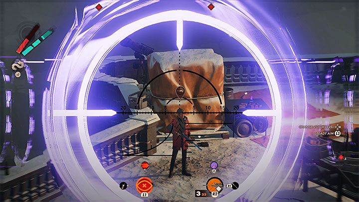 Alternatively, the visionary may appear on the castle's roof or on one of the large balconies - Deathloop: Egor Serling - boss fight, how to beat - Bosses (Visionaries) - Deathloop Guide