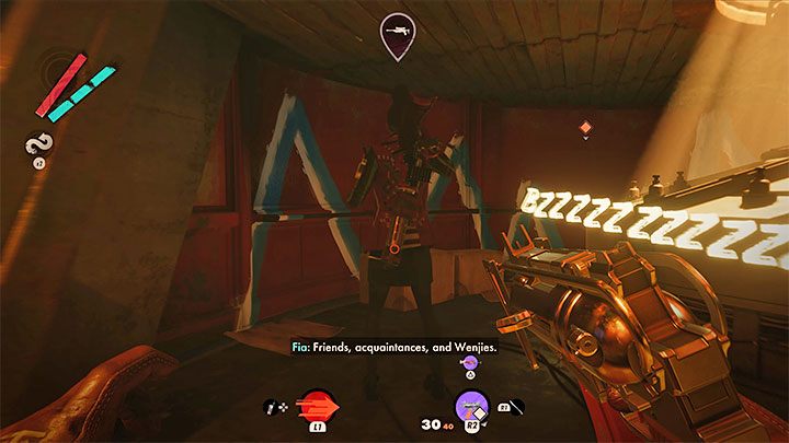 The optimal route to Fia in her bunker is presented in the description of the task Afternoon Delight - Deathloop: Fia Zborowska - boss, how to beat? - Bosses (Visionaries) - Deathloop Guide