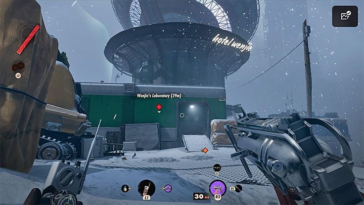 Wenjie Evans can reside in one of two different locations - Deathloop: Dr. Wenjie Evans - boss, how to beat? - Bosses (Visionaries) - Deathloop Guide